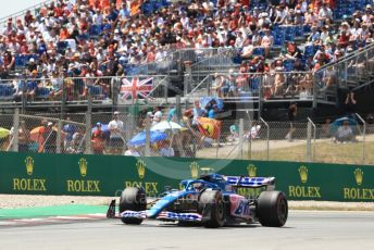 World © Octane Photographic Ltd. Formula 1 – Spanish Grand Prix - Circuit de Barcelona-Catalunya. Friday 20th May 2022 Practice 3. BWT Alpine F1 Team A522 - Esteban Ocon.