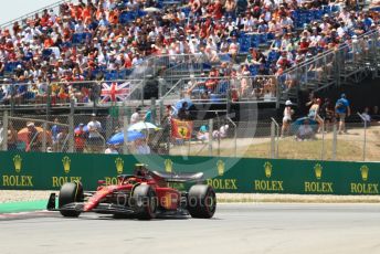 World © Octane Photographic Ltd. Formula 1 – Spanish Grand Prix - Circuit de Barcelona-Catalunya. Friday 20th May 2022 Practice 3. Scuderia Ferrari F1-75 - Carlos Sainz.