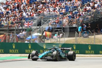 World © Octane Photographic Ltd. Formula 1 – Spanish Grand Prix - Circuit de Barcelona-Catalunya. Friday 20th May 2022 Practice 3. Aston Martin Aramco Cognizant F1 Team AMR22 - Sebastian Vettel.