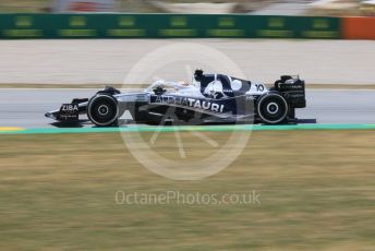 World © Octane Photographic Ltd. Formula 1 – Spanish Grand Prix - Circuit de Barcelona-Catalunya. Friday 20th May 2022 Practice 3. Scuderia AlphaTauri AT03 - Pierre Gasly.