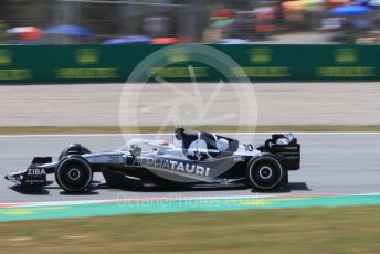 World © Octane Photographic Ltd. Formula 1 – Spanish Grand Prix - Circuit de Barcelona-Catalunya. Friday 20th May 2022 Practice 3. Scuderia AlphaTauri AT03 - Pierre Gasly.