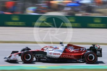 World © Octane Photographic Ltd. Formula 1 – Spanish Grand Prix - Circuit de Barcelona-Catalunya. Friday 20th May 2022 Practice 3. Alfa Romeo F1 Team Orlen C42 - Valtteri Bottas.