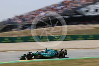 World © Octane Photographic Ltd. Formula 1 – Spanish Grand Prix - Circuit de Barcelona-Catalunya. Friday 20th May 2022 Practice 3. Aston Martin Aramco Cognizant F1 Team AMR22 - Sebastian Vettel.