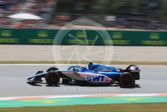 World © Octane Photographic Ltd. Formula 1 – Spanish Grand Prix - Circuit de Barcelona-Catalunya. Friday 20th May 2022 Practice 3. BWT Alpine F1 Team A522 - Esteban Ocon.