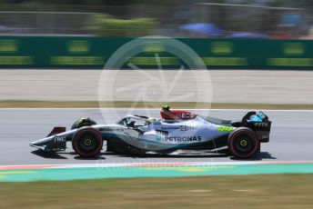 World © Octane Photographic Ltd. Formula 1 – Spanish Grand Prix - Circuit de Barcelona-Catalunya. Friday 20th May 2022 Practice 3. Mercedes-AMG Petronas F1 Team F1 W13 - Lewis Hamilton.