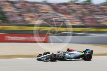 World © Octane Photographic Ltd. Formula 1 – Spanish Grand Prix - Circuit de Barcelona-Catalunya. Friday 20th May 2022 Practice 3. Mercedes-AMG Petronas F1 Team F1 W13 - Lewis Hamilton.