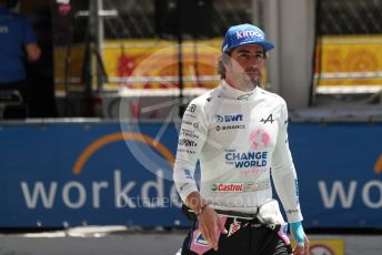 World © Octane Photographic Ltd. Formula 1 – Spanish Grand Prix - Circuit de Barcelona-Catalunya. Friday 20th May 2022 Practice 3. BWT Alpine F1 Team A522 - Fernando Alonso.
