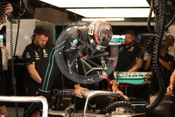 World © Octane Photographic Ltd. Formula 1 – Spanish Grand Prix - Circuit de Barcelona-Catalunya. Friday 20th May 2022 Practice 3. Mercedes-AMG Petronas F1 Team F1 W13 - George Russell.