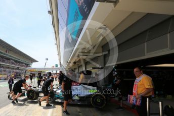 World © Octane Photographic Ltd. Formula 1 – Spanish Grand Prix - Circuit de Barcelona-Catalunya. Friday 20th May 2022 Practice 3. Mercedes-AMG Petronas F1 Team F1 W13 - Lewis Hamilton.