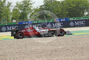 World © Octane Photographic Ltd. Formula 1 – Spanish Grand Prix - Circuit de Barcelona-Catalunya. Saturday 21st May 2022 Qualifying. Alfa Romeo F1 Team Orlen C42 - Guanyu Zhou.