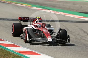 World © Octane Photographic Ltd. Formula 1 – Spanish Grand Prix - Circuit de Barcelona-Catalunya. Saturday 21st May 2022 Qualifying. Alfa Romeo F1 Team Orlen C42 - Guanyu Zhou.