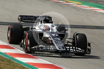 World © Octane Photographic Ltd. Formula 1 – Spanish Grand Prix - Circuit de Barcelona-Catalunya. Saturday 21st May 2022 Qualifying. Scuderia AlphaTauri AT03 - Pierre Gasly.