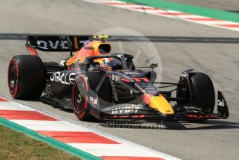World © Octane Photographic Ltd. Formula 1 – Spanish Grand Prix - Circuit de Barcelona-Catalunya. Saturday 21st May 2022 Qualifying. Oracle Red Bull Racing RB18 – Sergio Perez.