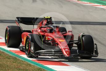 World © Octane Photographic Ltd. Formula 1 – Spanish Grand Prix - Circuit de Barcelona-Catalunya. Saturday 21st May 2022 Qualifying. Scuderia Ferrari F1-75 - Carlos Sainz.