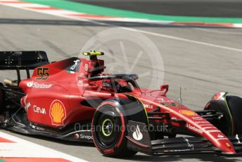 World © Octane Photographic Ltd. Formula 1 – Spanish Grand Prix - Circuit de Barcelona-Catalunya. Saturday 21st May 2022 Qualifying. Scuderia Ferrari F1-75 - Carlos Sainz.