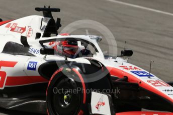 World © Octane Photographic Ltd. Formula 1 – Spanish Grand Prix - Circuit de Barcelona-Catalunya. Saturday 21st May 2022 Qualifying. Haas F1 Team VF-22 - Kevin Magnussen.