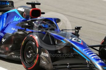 World © Octane Photographic Ltd. Formula 1 – Spanish Grand Prix - Circuit de Barcelona-Catalunya. Saturday 21st May 2022 Qualifying. Williams Racing FW44 - Alex Albon.
