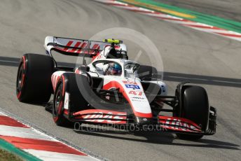 World © Octane Photographic Ltd. Formula 1 – Spanish Grand Prix - Circuit de Barcelona-Catalunya. Saturday 21st May 2022 Qualifying. Haas F1 Team VF-22 - Mick Schumacher.