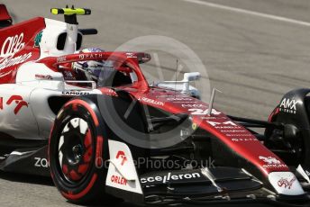 World © Octane Photographic Ltd. Formula 1 – Spanish Grand Prix - Circuit de Barcelona-Catalunya. Saturday 21st May 2022 Qualifying. Alfa Romeo F1 Team Orlen C42 - Guanyu Zhou.