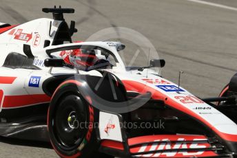 World © Octane Photographic Ltd. Formula 1 – Spanish Grand Prix - Circuit de Barcelona-Catalunya. Saturday 21st May 2022 Qualifying. Haas F1 Team VF-22 - Kevin Magnussen.