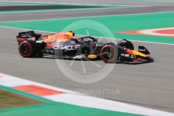 World © Octane Photographic Ltd. Formula 1 – Spanish Grand Prix - Circuit de Barcelona-Catalunya. Saturday 21st May 2022 Qualifying. Oracle Red Bull Racing RB18 – Sergio Perez.