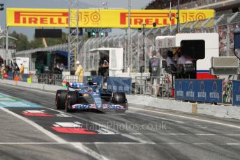 World © Octane Photographic Ltd. Formula 1 – Spanish Grand Prix - Circuit de Barcelona-Catalunya. Saturday 21st May 2022 Qualifying. BWT Alpine F1 Team A522 - Esteban Ocon.