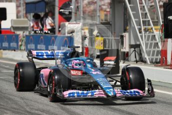 World © Octane Photographic Ltd. Formula 1 – Spanish Grand Prix - Circuit de Barcelona-Catalunya. Saturday 21st May 2022 Qualifying. BWT Alpine F1 Team A522 - Fernando Alonso.