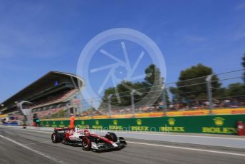 World © Octane Photographic Ltd. Formula 1 – Spanish Grand Prix - Circuit de Barcelona-Catalunya. Saturday 21st May 2022 Qualifying. Alfa Romeo F1 Team Orlen C42 - Guanyu Zhou.