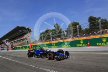 World © Octane Photographic Ltd. Formula 1 – Spanish Grand Prix - Circuit de Barcelona-Catalunya. Saturday 21st May 2022 Qualifying. Williams Racing FW44 - Alex Albon.