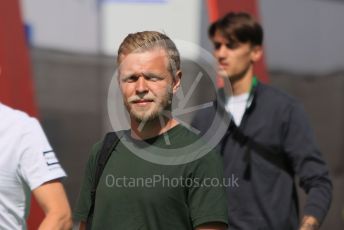 World © Octane Photographic Ltd. Formula 1 – Spanish Grand Prix - Circuit de Barcelona-Catalunya. Saturday 21st May 2022 Paddock. Haas F1 Team VF-22 - Kevin Magnussen.