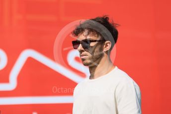 World © Octane Photographic Ltd. Formula 1 – Spanish Grand Prix - Circuit de Barcelona-Catalunya. Saturday 21st May 2022 Paddock. Scuderia AlphaTauri AT03 - Pierre Gasly.