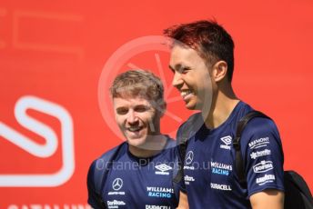 World © Octane Photographic Ltd. Formula 1 – Spanish Grand Prix - Circuit de Barcelona-Catalunya. Saturday 21st May 2022 Paddock. Williams Racing FW44 - Alex Albon.