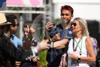 World © Octane Photographic Ltd. Formula 1 – Spanish Grand Prix - Circuit de Barcelona-Catalunya. Saturday 21st May 2022 Paddock. Williams Racing FW44 - Alex Albon.