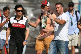 World © Octane Photographic Ltd. Formula 1 – Spanish Grand Prix - Circuit de Barcelona-Catalunya. Sunday 22nd May 2022 Paddock. Alfa Romeo F1 Team Orlen C42 - Guanyu Zhou.