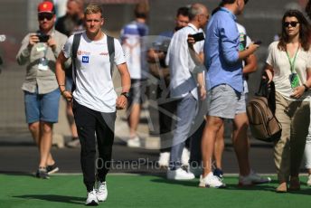 World © Octane Photographic Ltd. Formula 1 – Spanish Grand Prix - Circuit de Barcelona-Catalunya. Sunday 22nd May 2022 Paddock. Haas F1 Team VF-22 - Mick Schumacher.