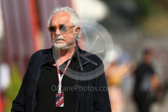 World © Octane Photographic Ltd. Formula 1 – Spanish Grand Prix - Circuit de Barcelona-Catalunya. Sunday 22nd May 2022 Paddock. Flavio Briatore