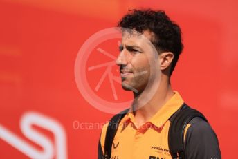 World © Octane Photographic Ltd. Formula 1 – Spanish Grand Prix - Circuit de Barcelona-Catalunya. Sunday 22nd May 2022 Paddock. McLaren F1 Team MCL36 - Daniel Ricciardo.