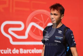 World © Octane Photographic Ltd. Formula 1 – Spanish Grand Prix - Circuit de Barcelona-Catalunya. Sunday 22nd May 2022 Paddock. Williams Racing FW44 - Alex Albon.