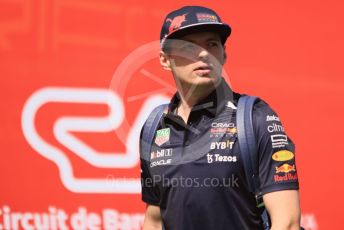 World © Octane Photographic Ltd. Formula 1 – Spanish Grand Prix - Circuit de Barcelona-Catalunya. Sunday 22nd May 2022 Paddock. Oracle Red Bull Racing RB18 – Max Verstappen.