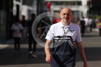 World © Octane Photographic Ltd. Formula 1 – Spanish Grand Prix - Circuit de Barcelona-Catalunya. Sunday 22nd May 2022 Paddock. Scuderia AlphaTauri Team Principal Frans Tost