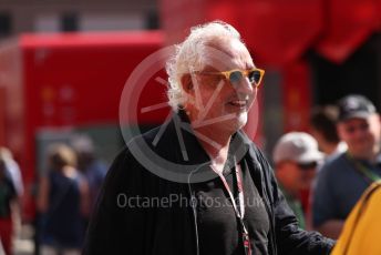 World © Octane Photographic Ltd. Formula 1 – Spanish Grand Prix - Circuit de Barcelona-Catalunya. Sunday 22nd May 2022 Paddock. Flavio Briatore