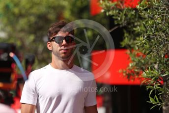 World © Octane Photographic Ltd. Formula 1 – Spanish Grand Prix - Circuit de Barcelona-Catalunya. Sunday 22nd May 2022 Paddock. Scuderia AlphaTauri AT03 - Pierre Gasly.