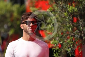 World © Octane Photographic Ltd. Formula 1 – Spanish Grand Prix - Circuit de Barcelona-Catalunya. Sunday 22nd May 2022 Paddock. Scuderia AlphaTauri AT03 - Pierre Gasly.