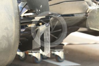 World © Octane Photographic Ltd. Formula 1 – Spanish Grand Prix - Circuit de Barcelona-Catalunya. Thursday 19th May 2022 Pitlane. Scuderia AlphaTauri AT03 - Yuki Tsunoda diffusor