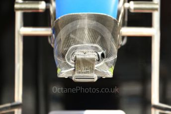 World © Octane Photographic Ltd. Formula 1 – Spanish Grand Prix - Circuit de Barcelona-Catalunya. Thursday 19th May 2022 Pitlane. BWT Alpine F1 Team A522 nose detail.