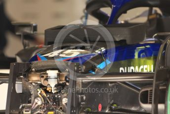 World © Octane Photographic Ltd. Formula 1 – Spanish Grand Prix - Circuit de Barcelona-Catalunya. Thursday 19th May 2022 Pitlane. Williams Racing FW44 Reserve driver – Nyck de Vries hydraulics