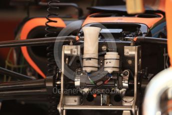 World © Octane Photographic Ltd. Formula 1 – Spanish Grand Prix - Circuit de Barcelona-Catalunya. Thursday 19th May 2022 Pitlane. McLaren F1 Team MCL36 hydraulics
