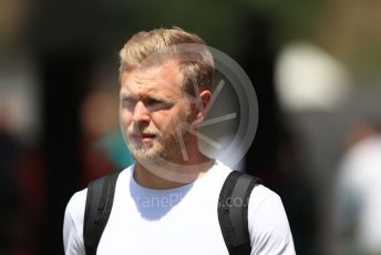 World © Octane Photographic Ltd. Formula 1 – Spanish Grand Prix - Circuit de Barcelona-Catalunya. Thursday 19th May 2022 Paddock. Haas F1 Team VF-22 - Kevin Magnussen.