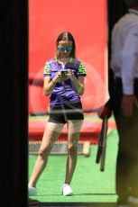 World © Octane Photographic Ltd. Formula 1 – Spanish Grand Prix - Circuit de Barcelona-Catalunya. Thursday 19th May 2022 Paddock. Quantfury W Series Team – Belen Garcia