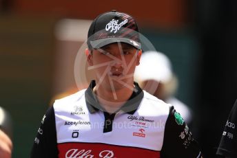 World © Octane Photographic Ltd. Formula 1 – Spanish Grand Prix - Circuit de Barcelona-Catalunya. Thursday 19th May 2022 Paddock. Alfa Romeo F1 Team Orlen C42 - Guanyu Zhou.